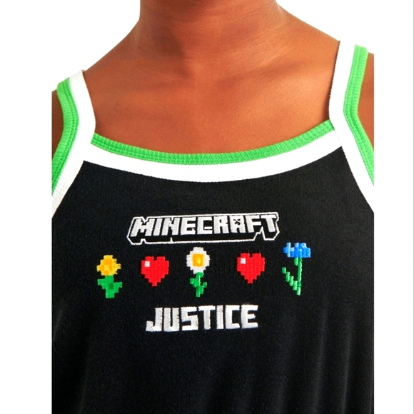 Justice Girl's Minecraft Romper in Size S (7/8) **NWT** - Picture 4 of 4